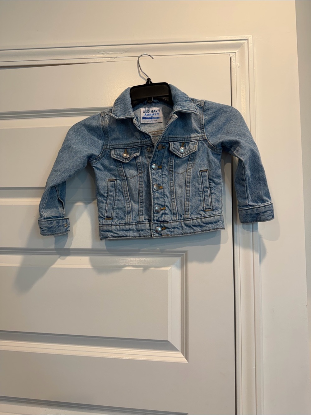 Old Navy Light Wash Blue Kids Denim Jacket